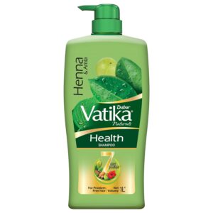 Dabur Vatika Naturals Henna & Amla Shampoo 1L
