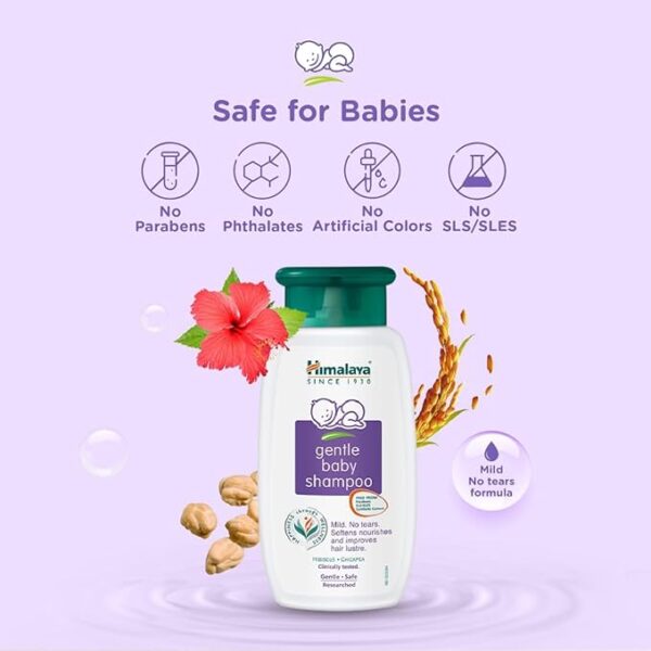 Himalaya Gentle Baby Shampoo 400 Ml - Image 4