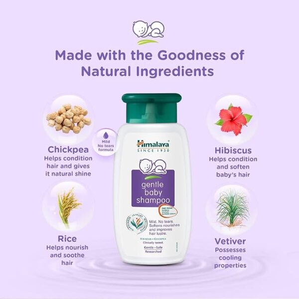 Himalaya Gentle Baby Shampoo 400 Ml - Image 5