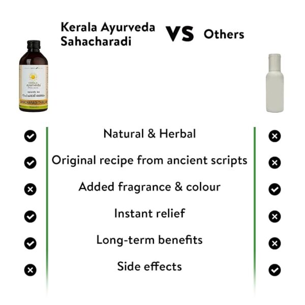 Kerala Ayurveda Sahacharadi Thailam 200 ml - Image 6