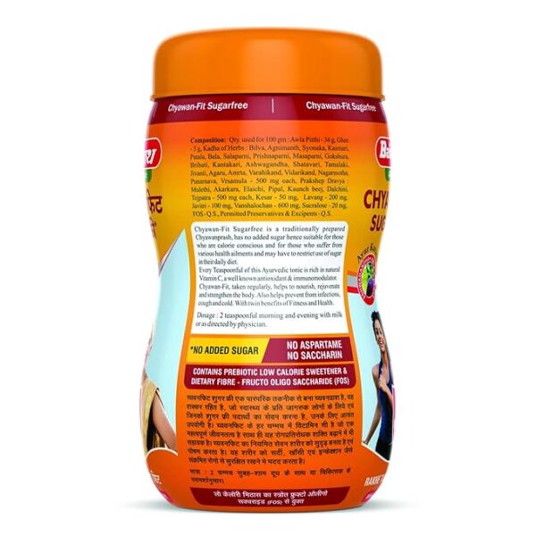 Baidyanath Chyawan-fit SF Chyawanprash 1 Kg - Image 2