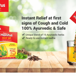 Dabur Honitus Hot Sip Ayurvedic Kaadha 1 Packet