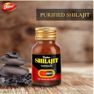 Dabur Shilajit Ayurvedic Capsules 100 cap