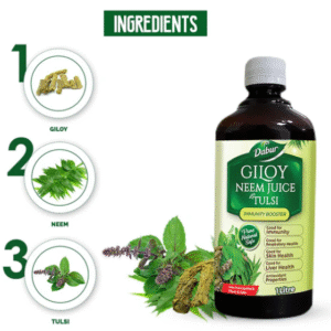 Dabur Giloy Neem Tulsi Juice for Immunity 1 ltr