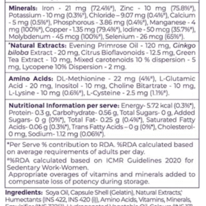 Siens by Dabur Multivitamin Women Capsule 32 nutrients 30cap