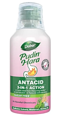 Dabur Pudin Hara Antacid Suspension 200ml