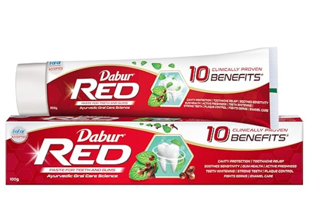 Dabur Red Toothpaste for Healthy Teeth & Gums